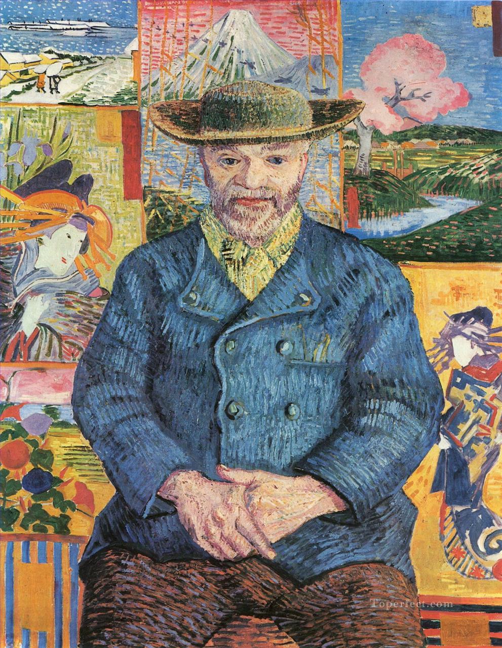 Pere Tanguy Vincent van Gogh Pintura al óleo